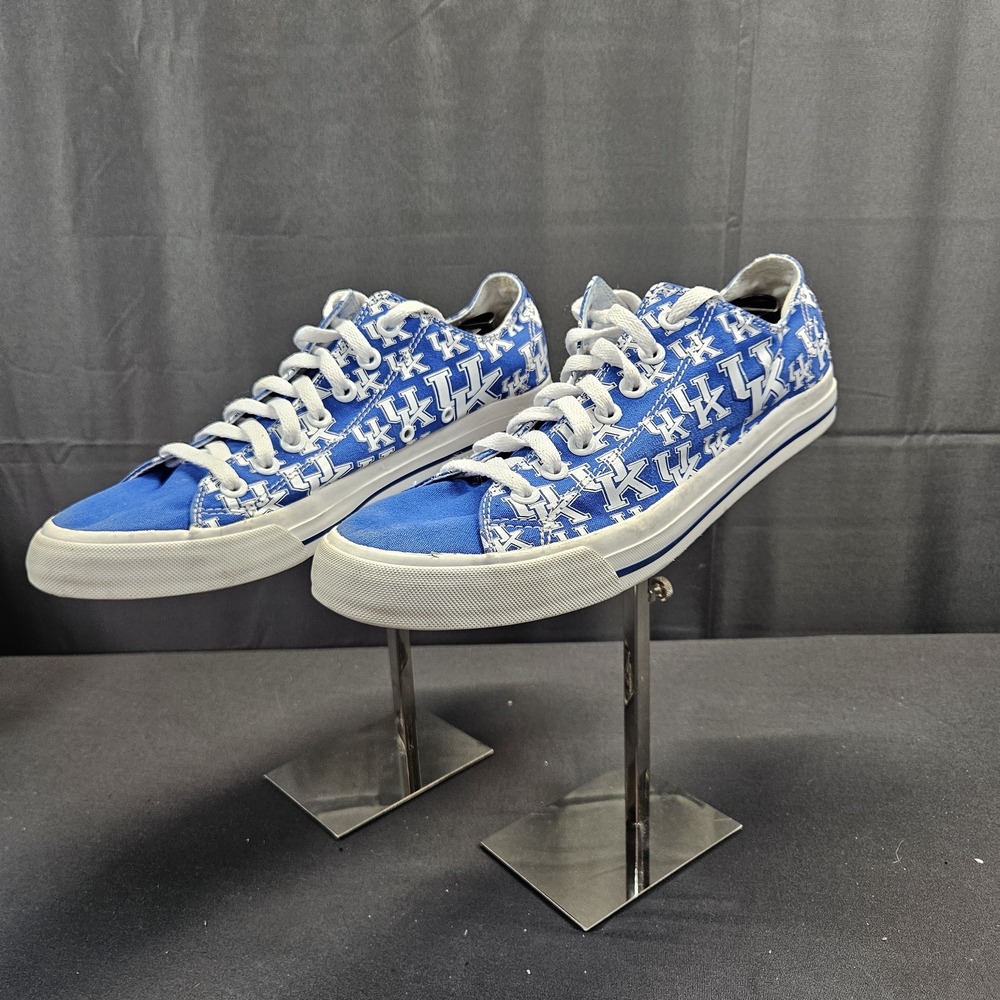 University of Kentucky Rival Row One Canvas Shoes Women Sz 12 / Men's Sz 10.5